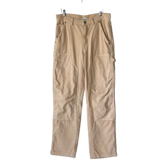 BDG Women Corduroy Cargo Pant in Beige Size 8 - Picture 1 of 6